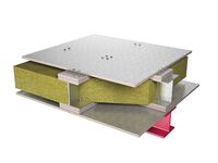 240 minutes fire rated loadbearing floor system DURASTEEL