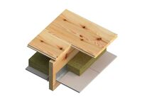 60 minutes fire rated timber floor protection exposed joists PROMATECT-H