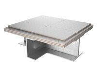 120 minutes fire rated loadbearing floor system DURASTEEL