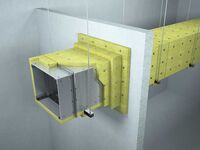 180 minutes fire rated self-supporting air duct PROMATECT®-S