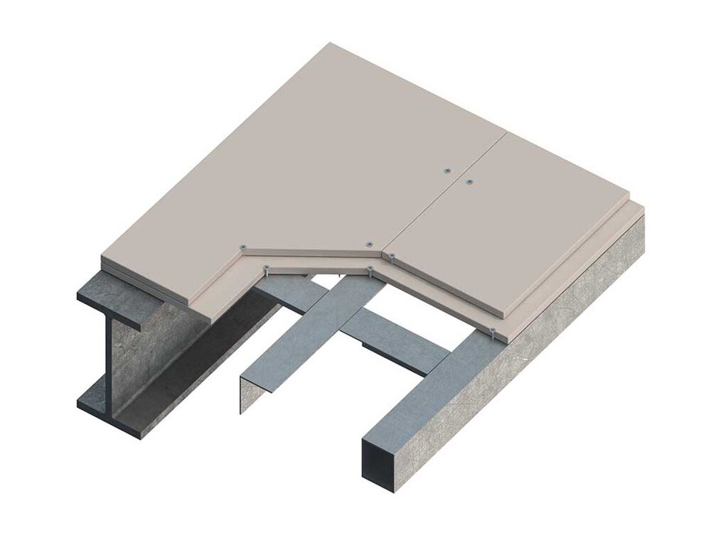 120 minutes fire rated Slim Ceiling - PROMATECT®-H