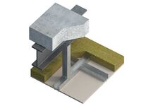 120 minutes fire rated suspended ceiling for steel beam protection PROMATECT-H