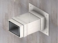 120 minutes fire rated cladding to steel ducts integrity only ROMATECT-H