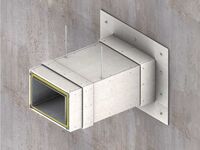 120 minutes fire rated cladding to steel ducts PROMATECT-H