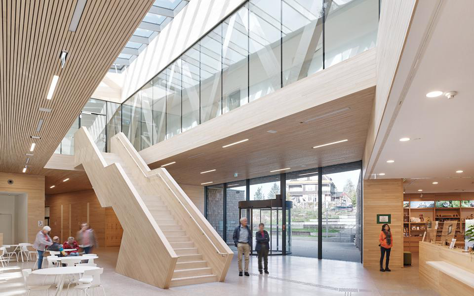 NEUBAU NATIONALPARKZENTRUM RUHESTEIN