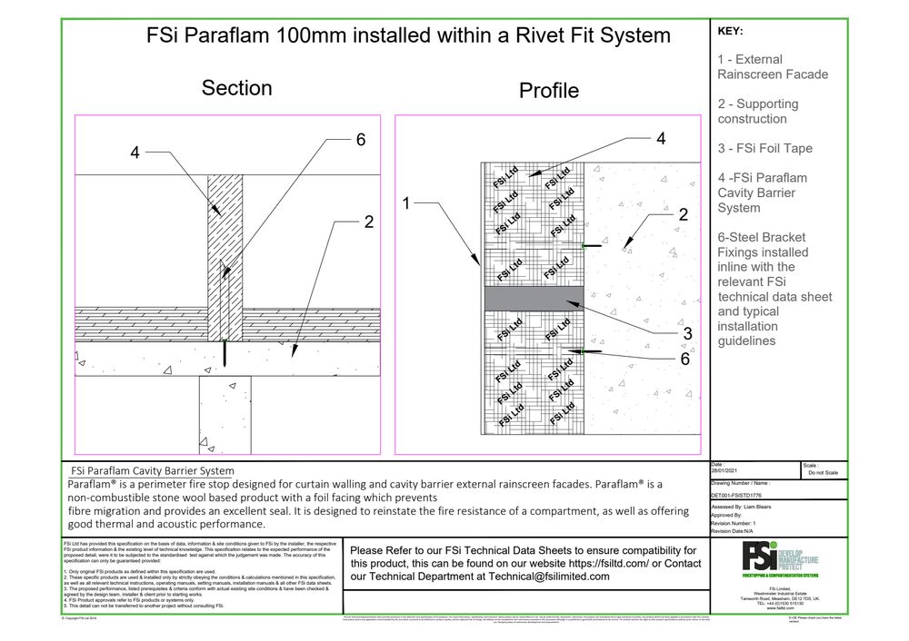 FSiPromat_Paraflam_100mm