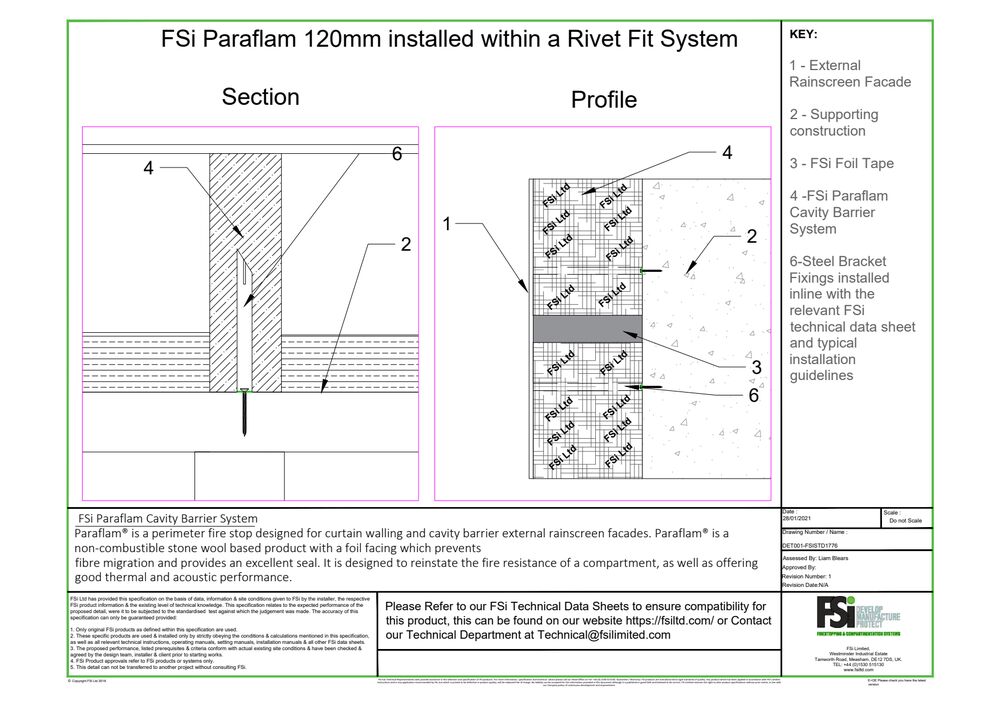 FSiPromat_Paraflam_120mm