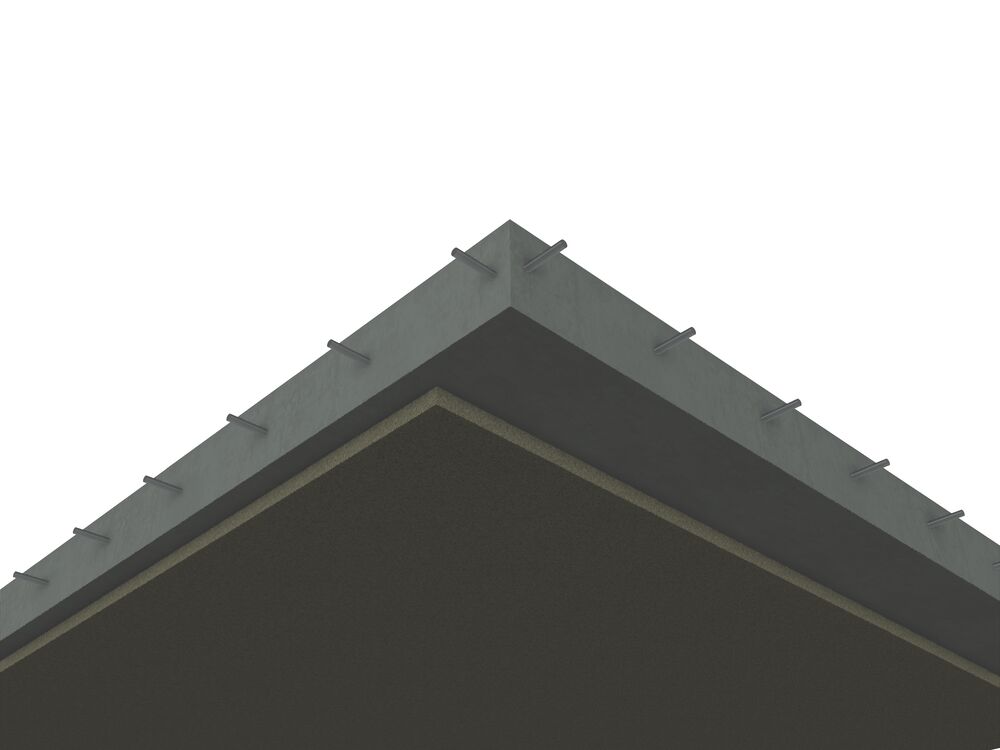 Betonnen vloerplaat met PROMASPRAY<sup>®</sup>-P300 - R180