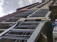 Cerramiento de fachada con Hydropanel en Hotel en Ópera