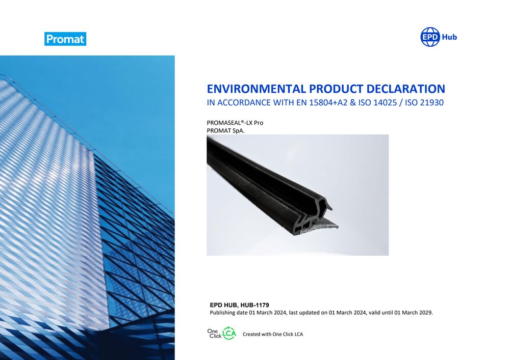 EPD PROMASEAL_LX_Pro to EN15804 A2 Expiry 01-03-2029