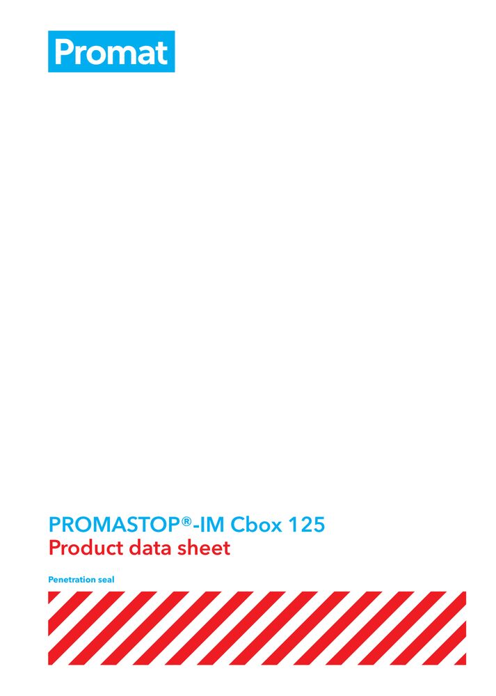 PROMASTOP®-IM Cbox Product Datasheet