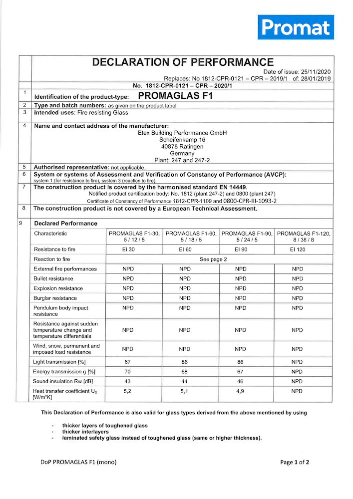 DoP PROMAGLAS®-F1-(mono)