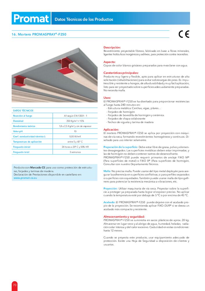 Promat-PROMASPRAY-F250