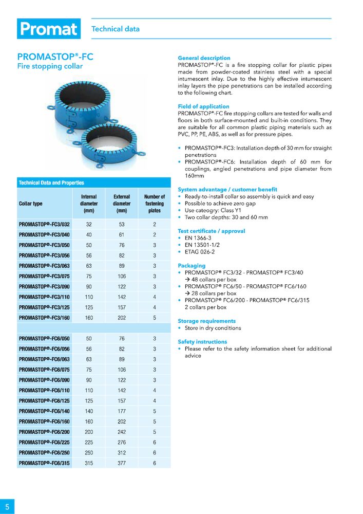 Promat-PROMASTOP-FC