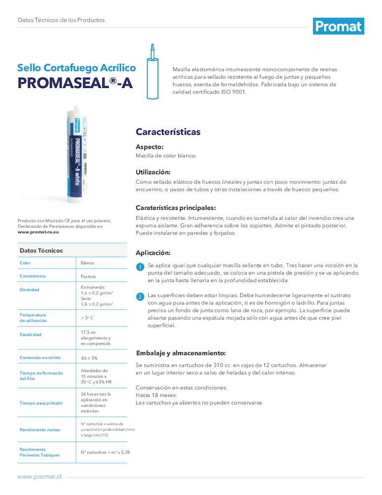 Promat-PROMASEAL-A